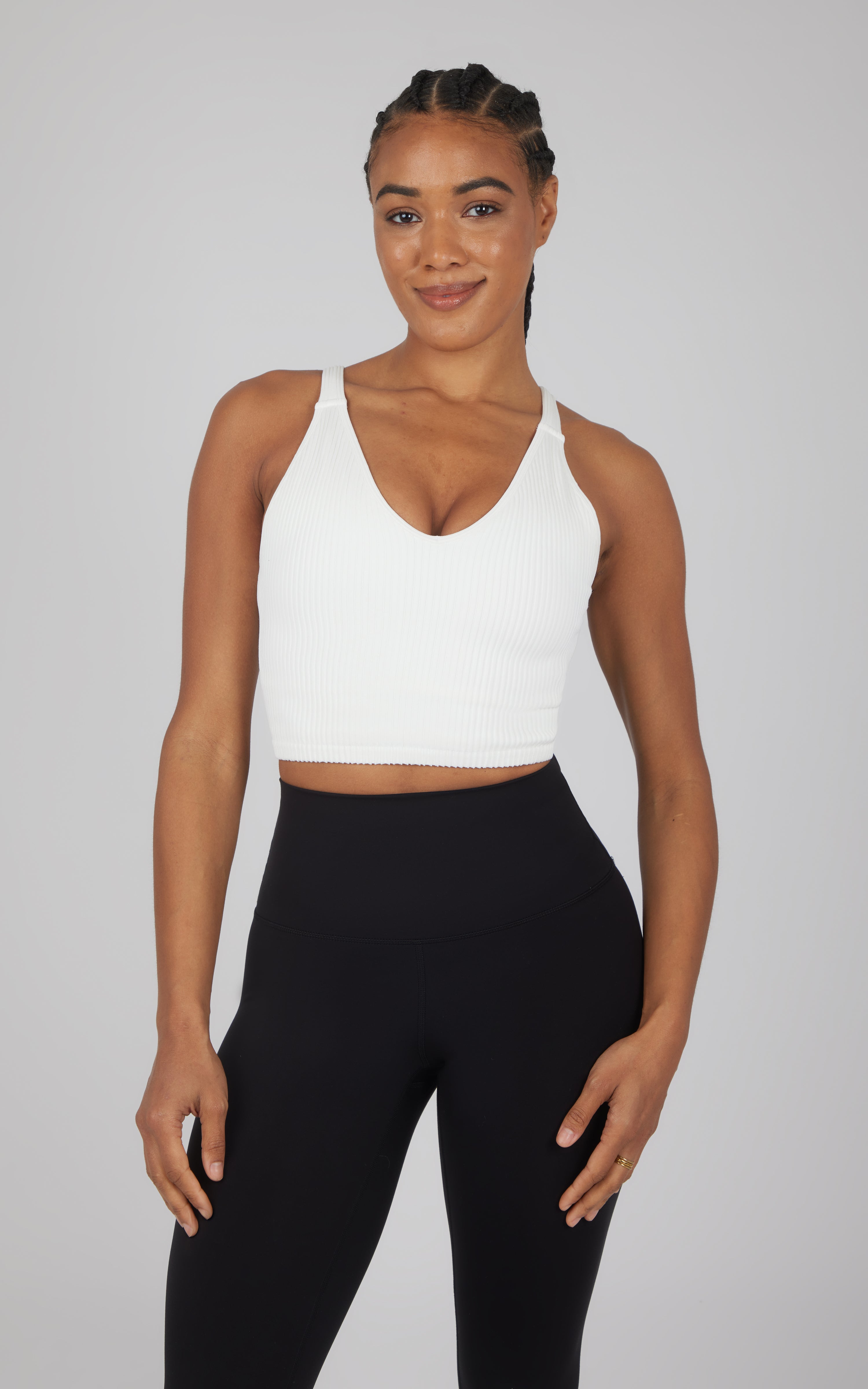 2-Pack Stone Wash Seamless Alamo V-Neck Tank - SLW-22500B-2PK – 90