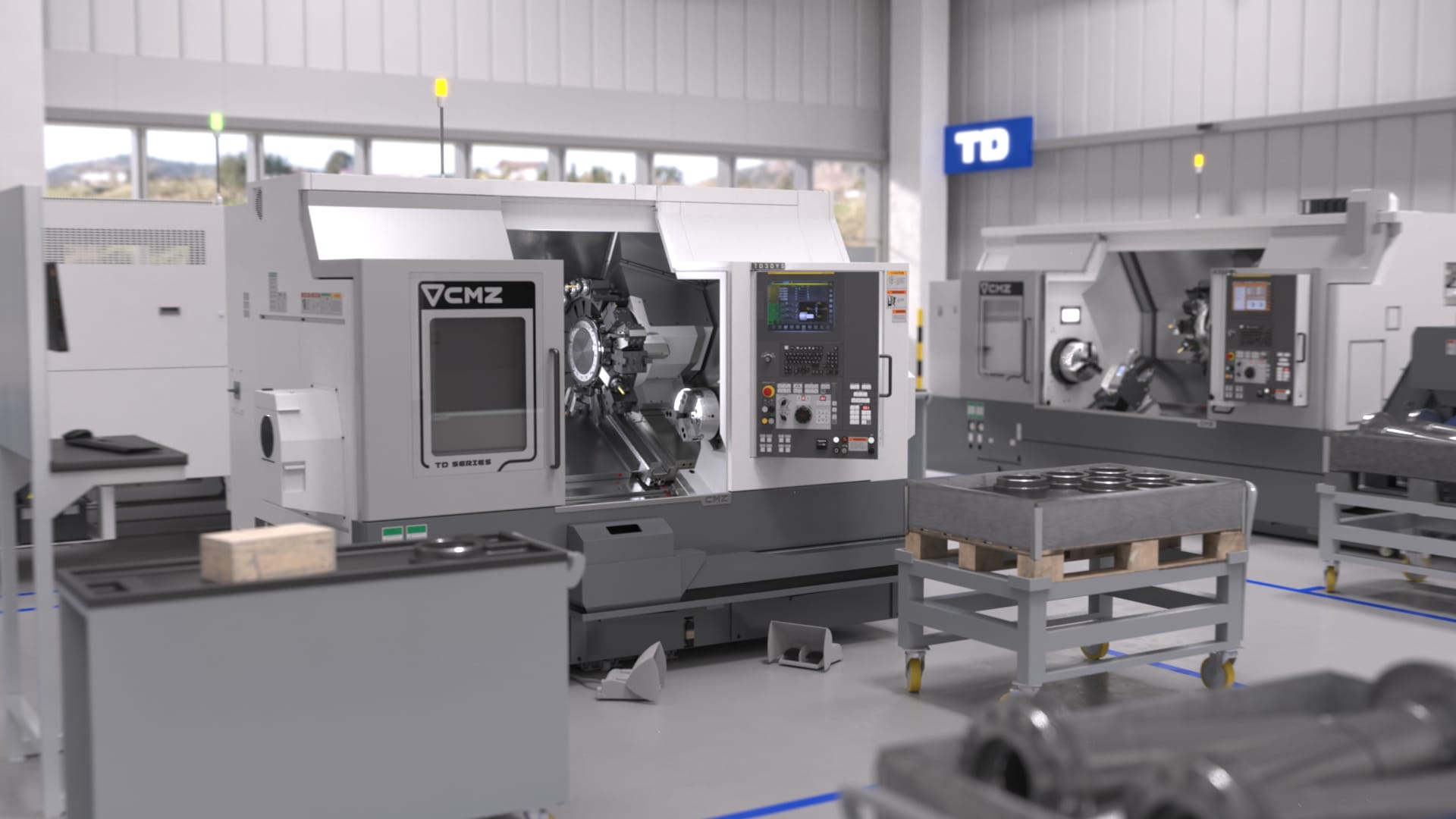 High Precision Lathe | TD Series Z800-Z1350