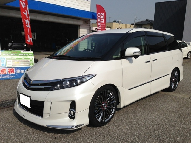 TEIN FLEX Z ＋ EDFCアクティブ＠エスティマ（ACR50W） | スタッフ日記