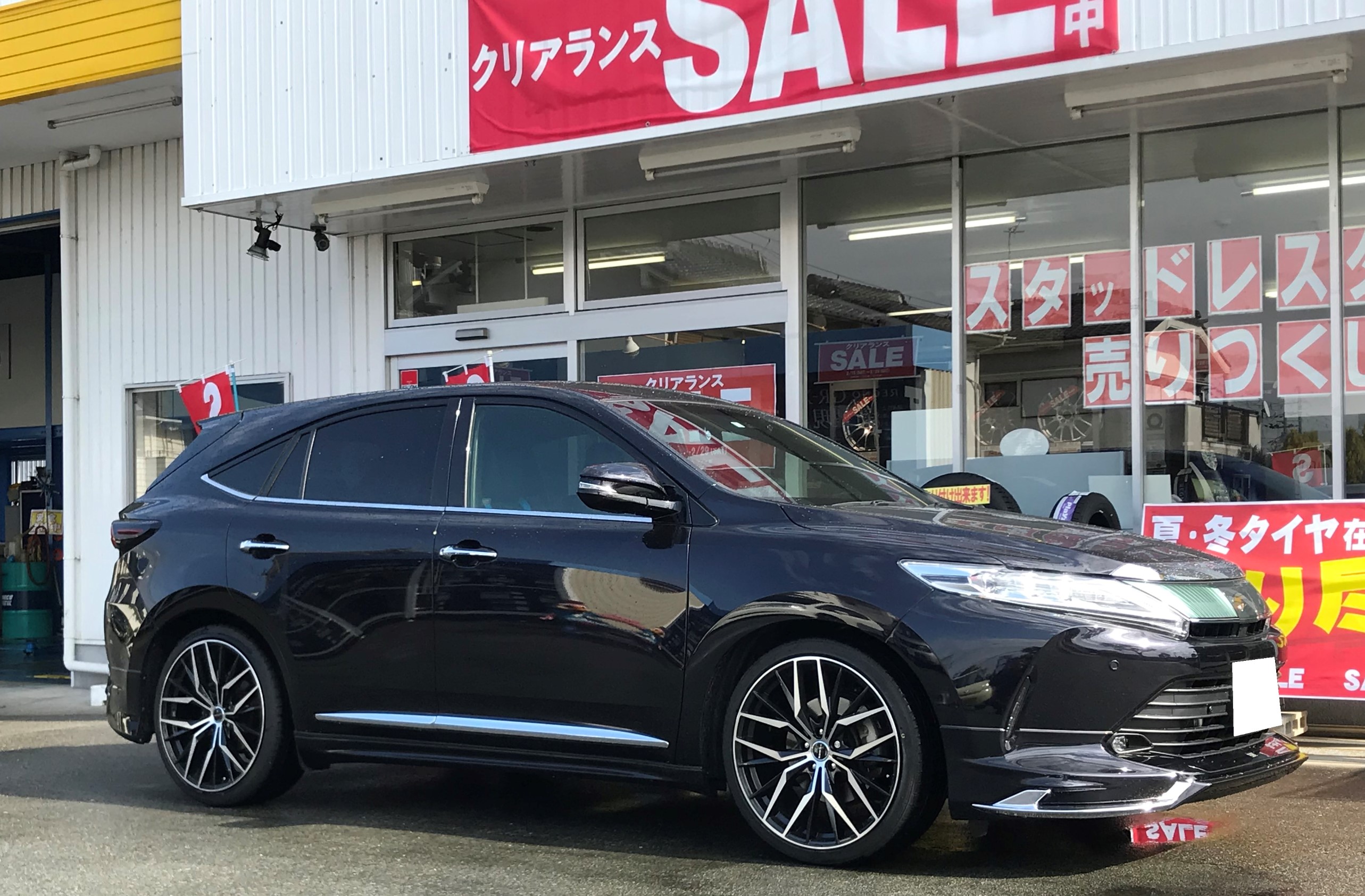 ハリアー 『テイン フレックスZ』取り付け | トヨタ ハリアー