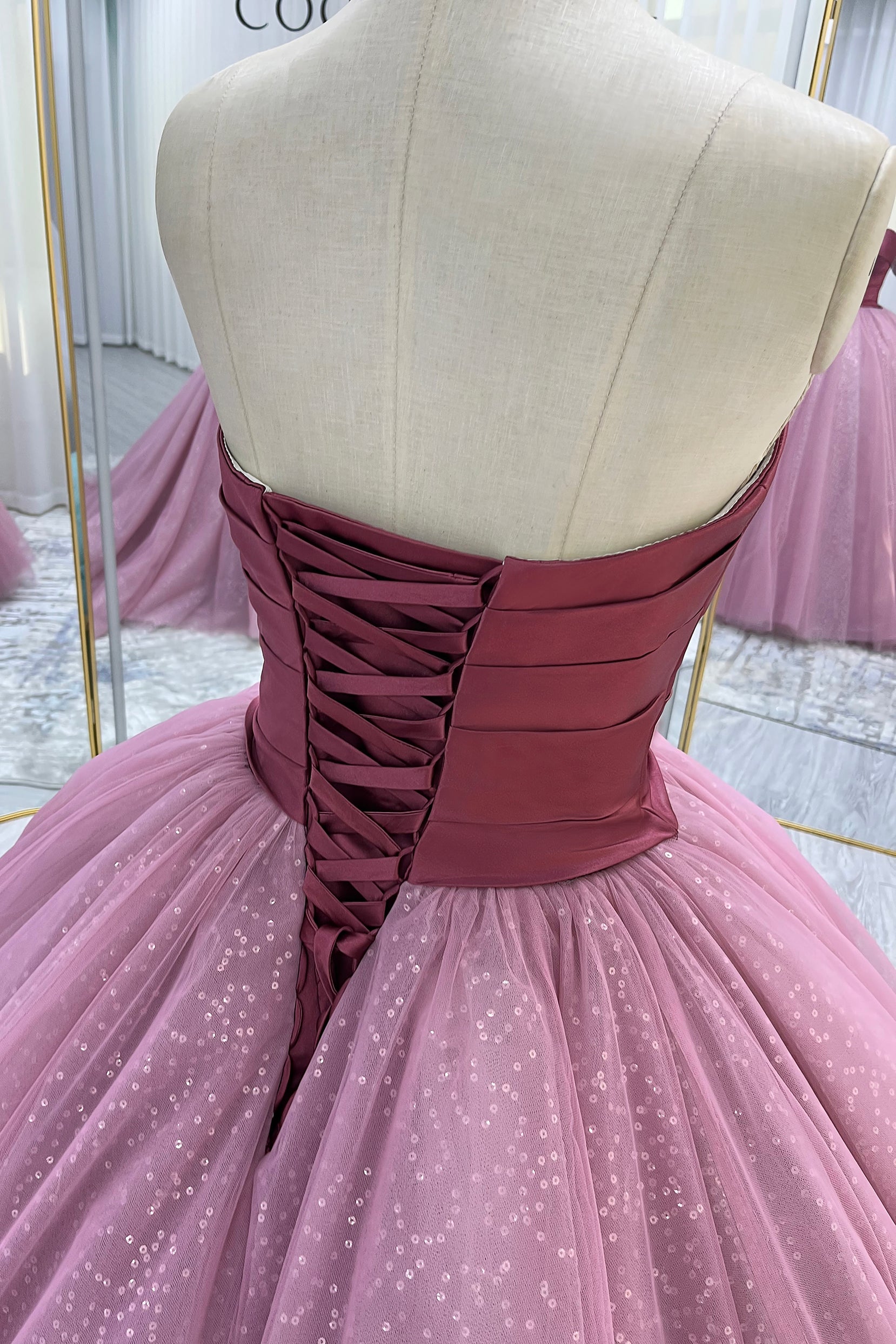 COCOMELODY】2WAYプリンセス ウェディングドレス CW3372 魅力の