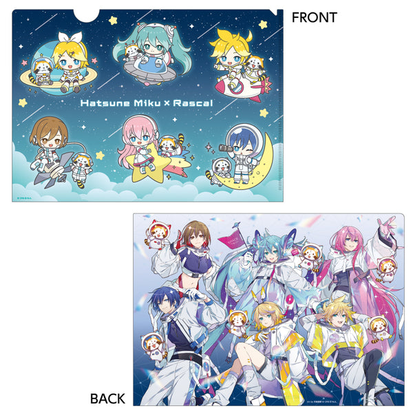 初音ミク×ラスカル 2024 A4クリアファイル| アニメ グッズ 通販