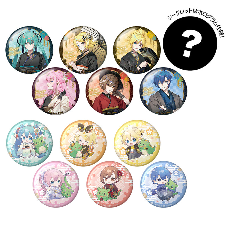 初音ミク New Year SHOP 2024 トレーディング 缶バッジ（単品