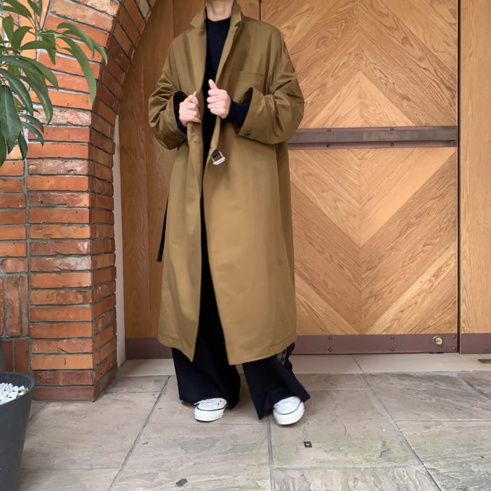 THE RERACS 定番ルーズチェスターコート新色 – COLDBECK ONLINE