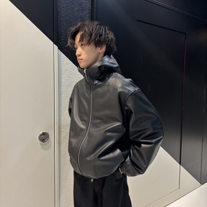 ssstein LEATHER HOODED SHORT JACKET』 – COLDBECK ONLINE