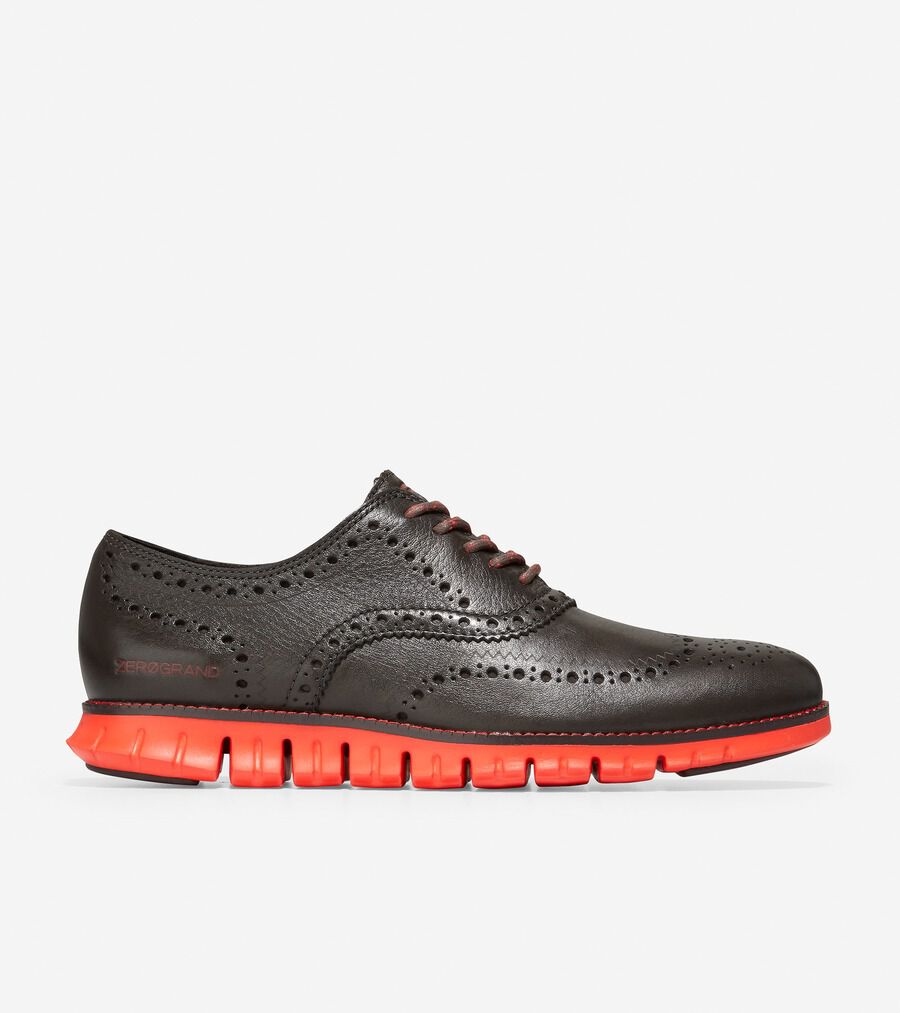 ゼログランド ウィングチップ オックスフォード mens. 0.0 | COLE_HAAN