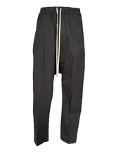 RICK OWENS - Drawstring long trousers - Heavy Poplin | CollardManson