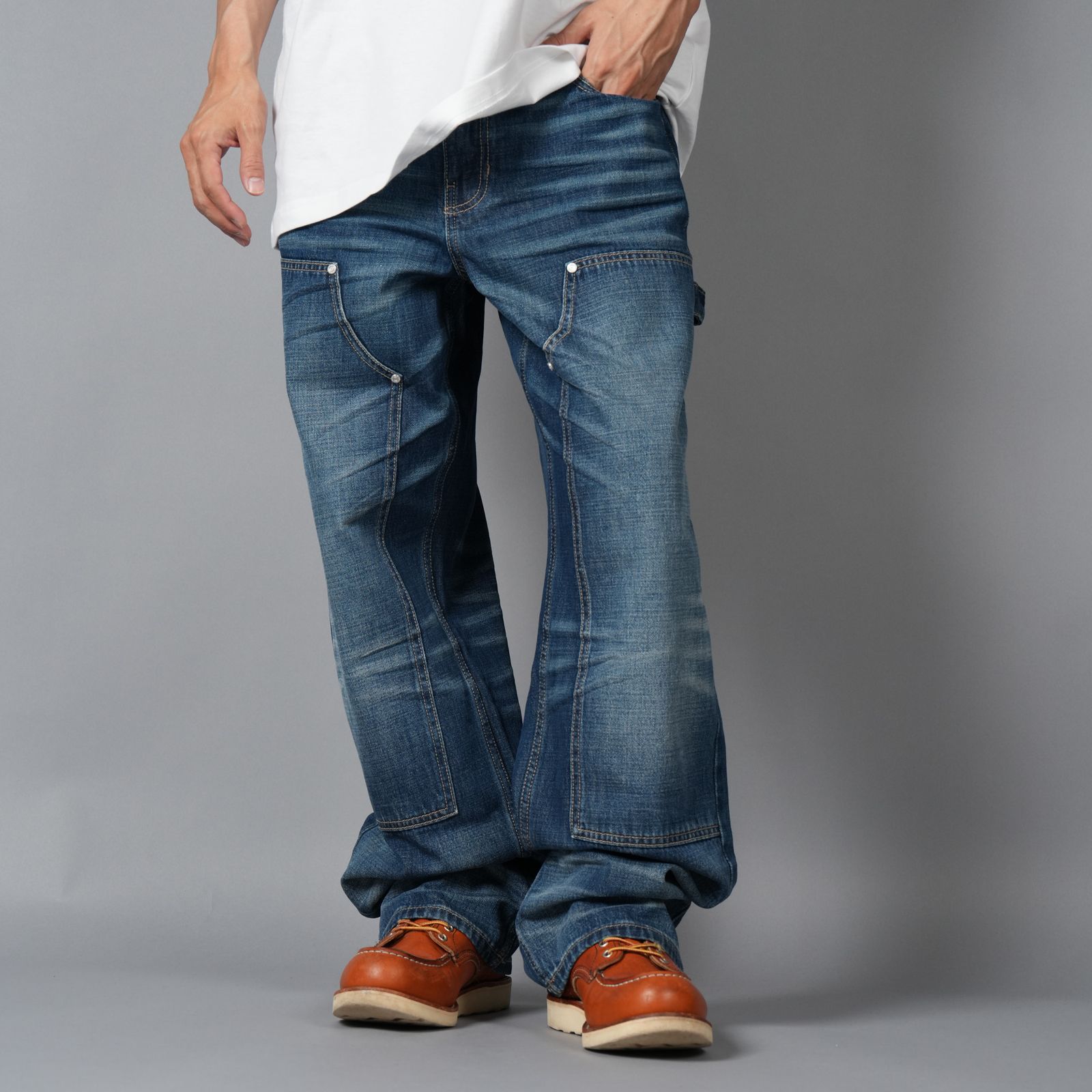 Babylon LA - DOUBLE KNEE PANT / ダブルニーパンツ (ワーカーズブルー