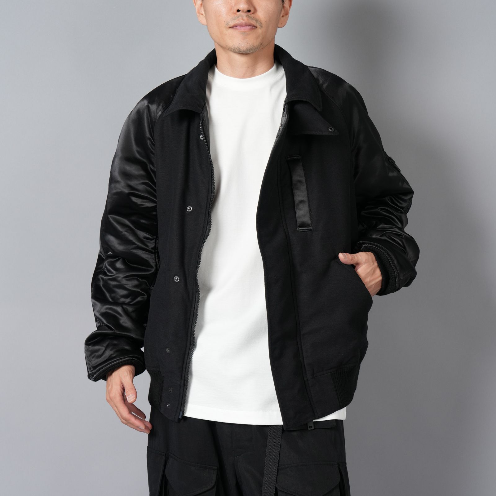 Y-3 - 【ラスト1点】FLIGHT JKT / フライトジャケット (ブラック