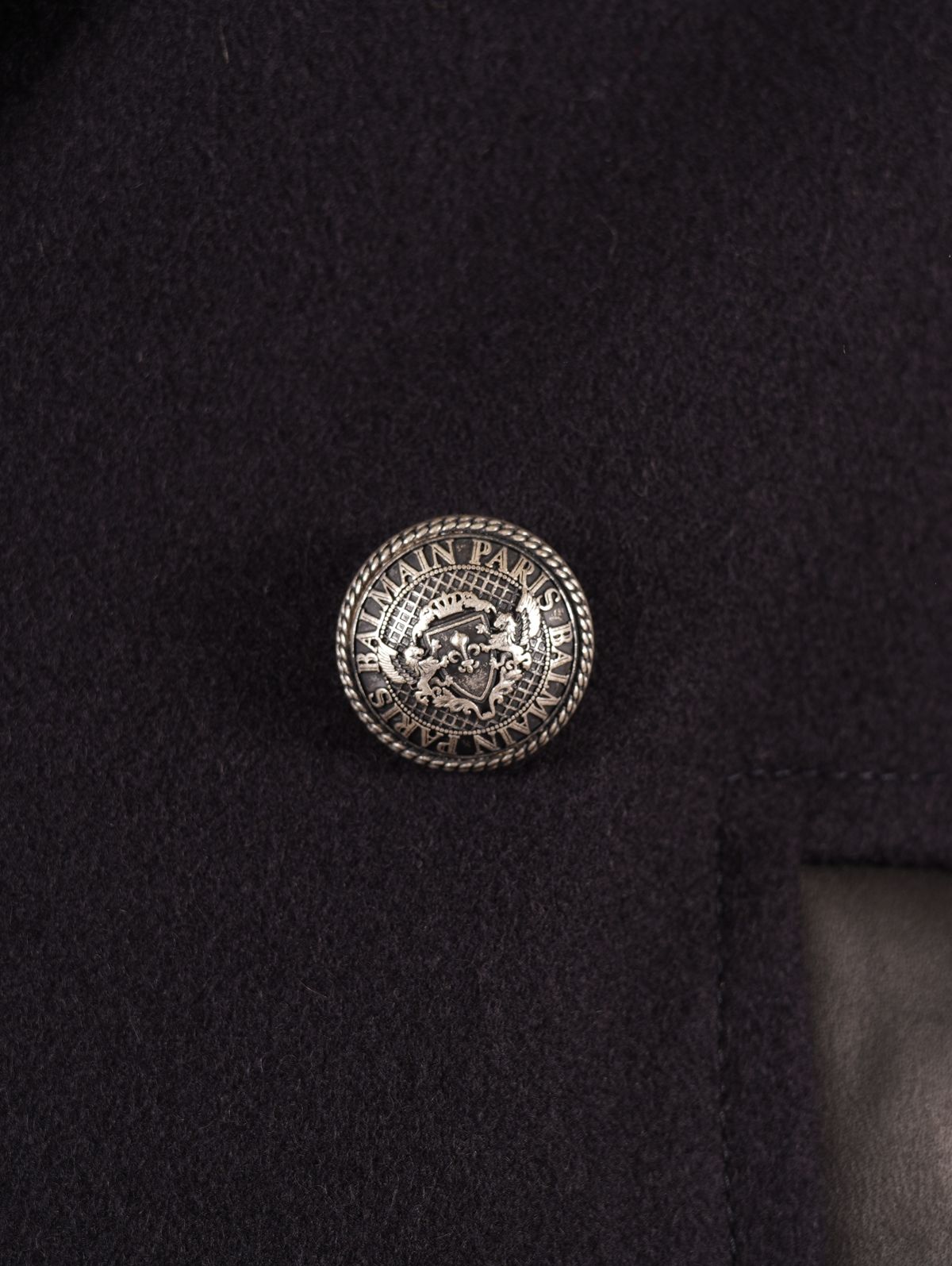 BALMAIN - BH2 DOUBLE COLLAR PEA JACKET / ダブルカラー Pコート