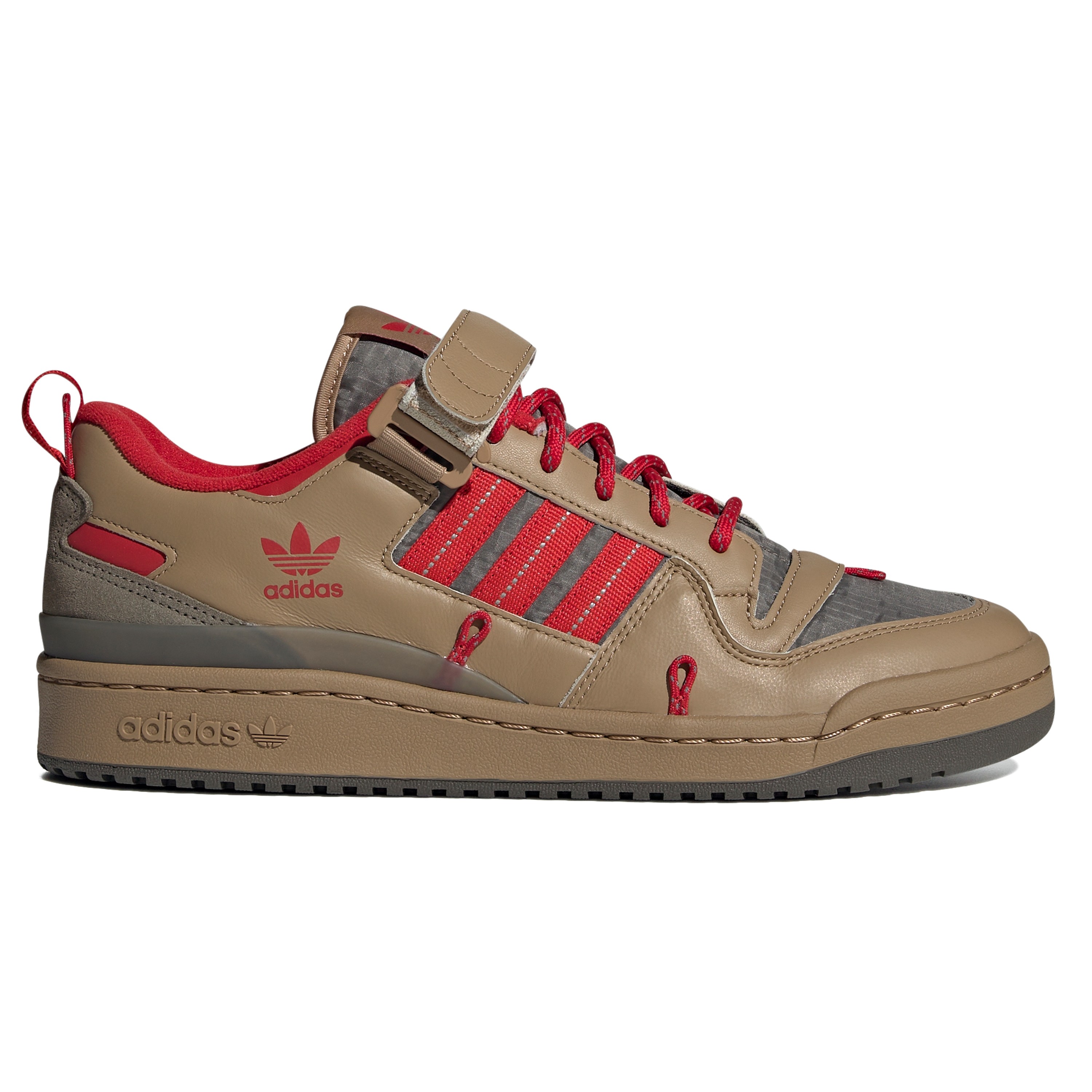 adidas Originals Forum 84 Camp Low (Cardboard/Scarlet/Utility Grey