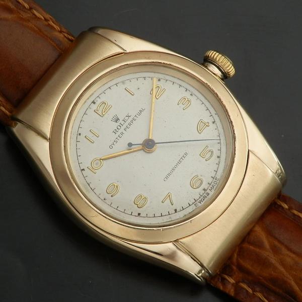 激激希少14金無垢シャンパンゴールド フーデッド☆ロレックス バブル