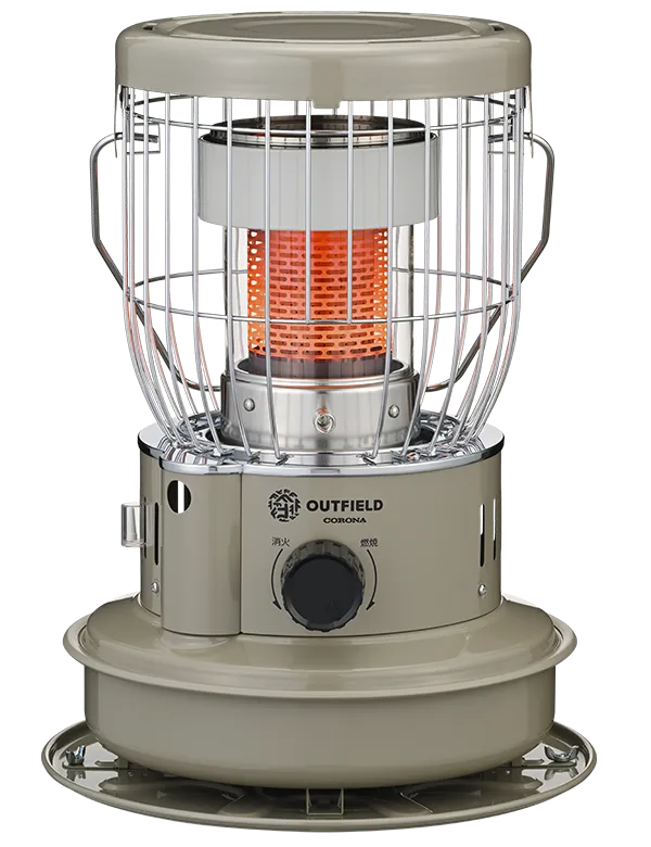 CORONA OUTFIELD特設ページ|ポータブル電源対応 石油ファンヒーター FH