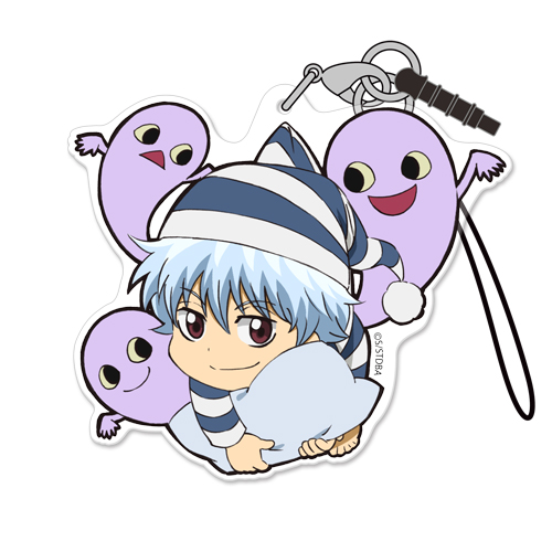 銀さん パジャマVer. アクリルつままれストラップ [銀魂