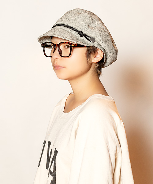 KNOTTI MARINES CASQUETTE(ONESIZE NAVY): キャスケット帽子通販