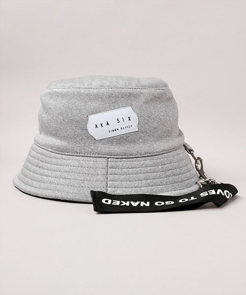 AKA SIX POLY BUCKET HAT(ONESIZE BLACK): ハット帽子通販｜CA4LA公式