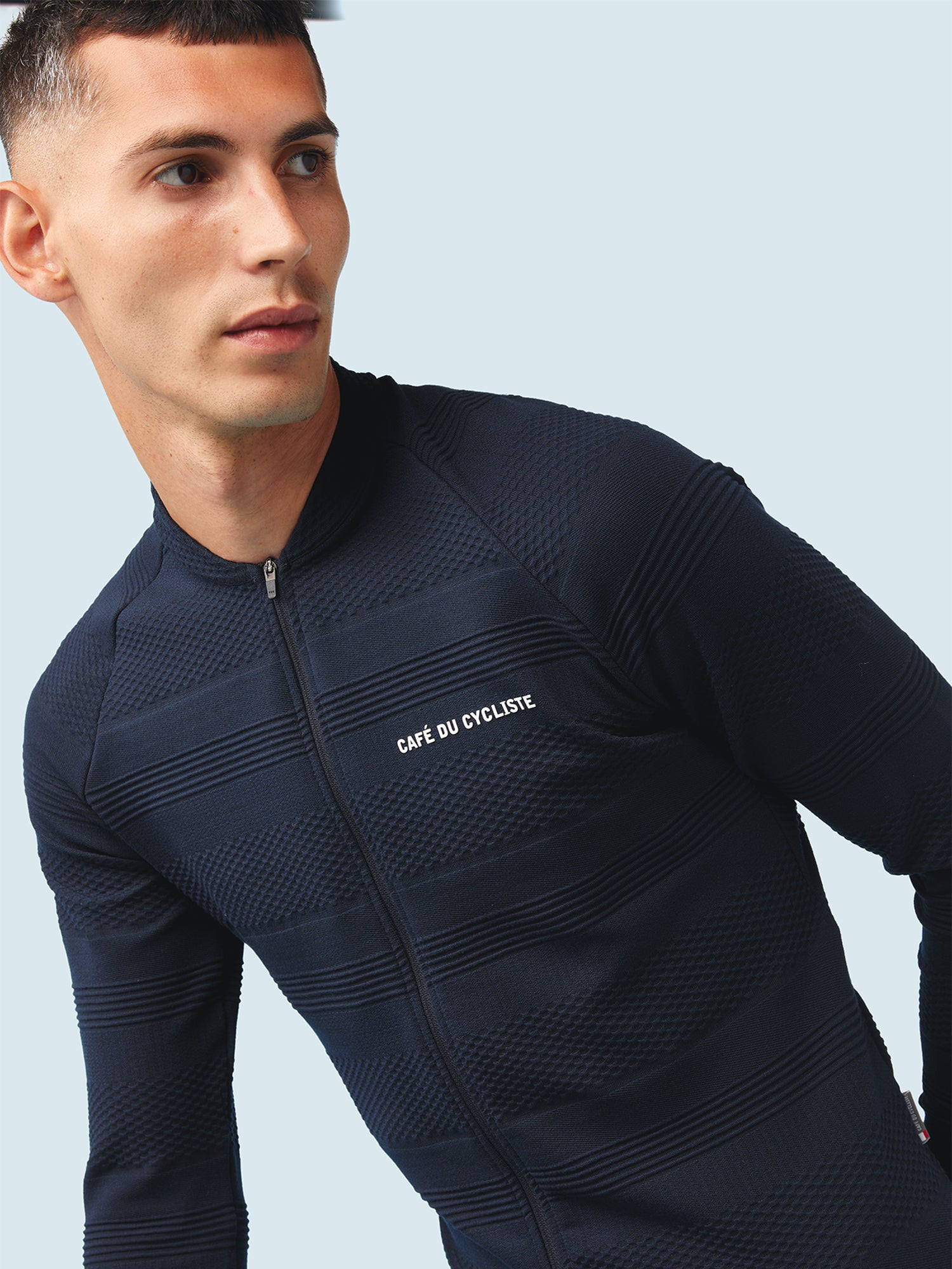 Men's Cycling Jersey Corinne Navy – Café du Cycliste | FR