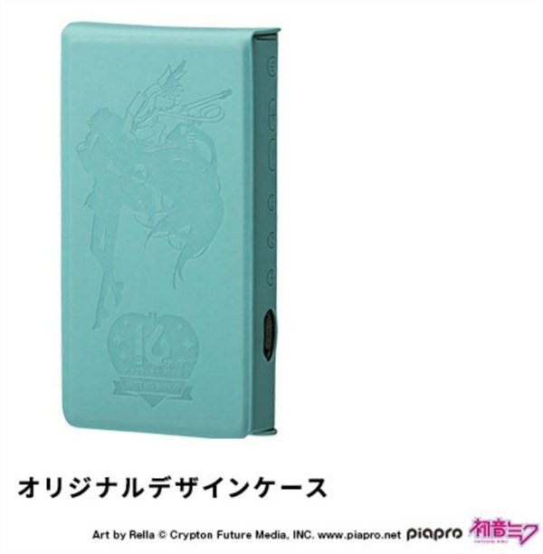 初音ミク」16周年記念 コラボレーションモデル。ウォークマンA300