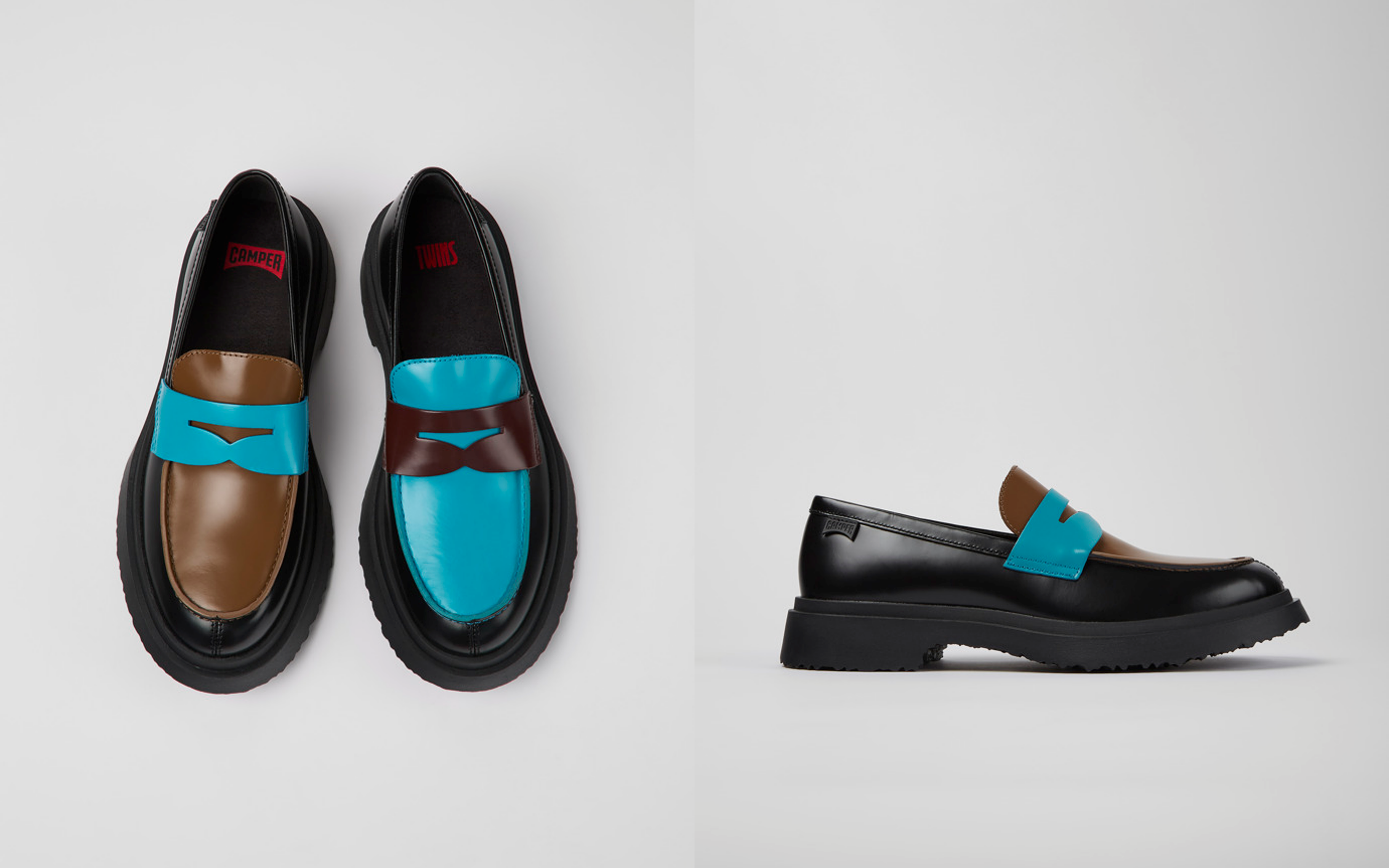 【未使用級】CAMPER カンペール 【36】TWINS メリージェーン CAMPER（カンペール） バレエシューズ パンプス TWINS / フラット