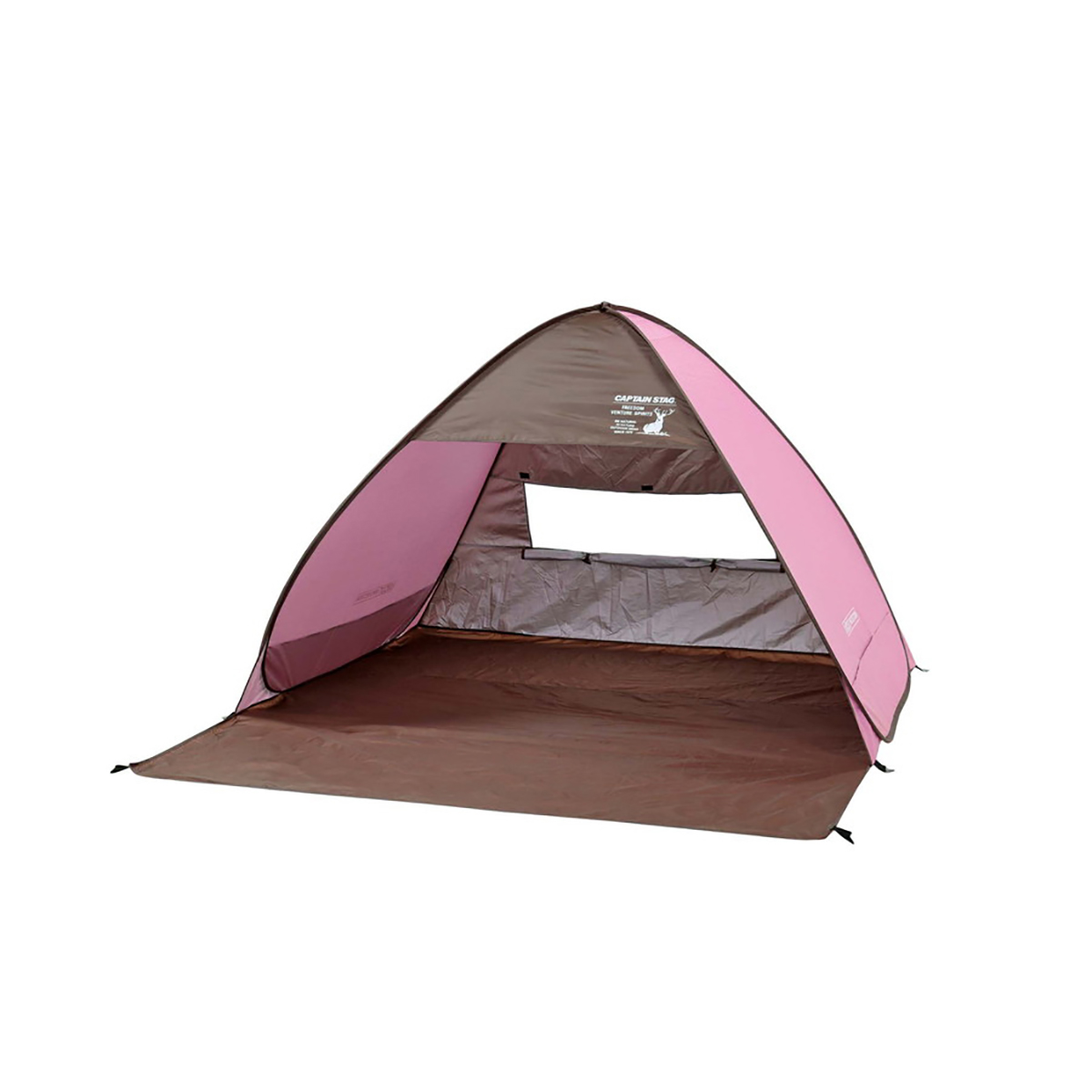 CSシャルマン ポップアップテント(ピンク) - アウトドア・キャンプ用品