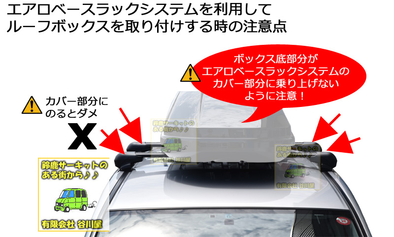innoエアロベースラックシステム用バーについて解説 解説 カーキャリア