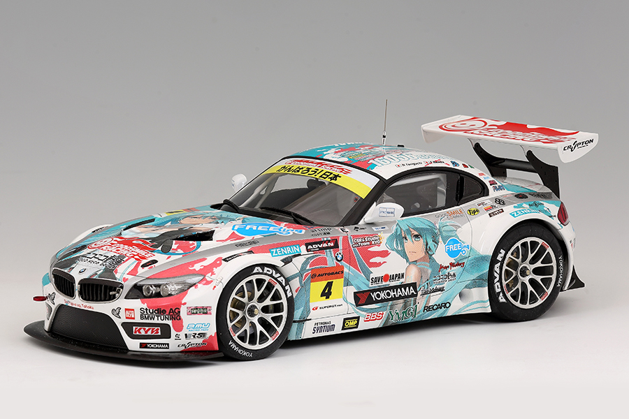 魅惑のモデルカーの世界】アートギャラリー「BMW・Z4（初音ミク