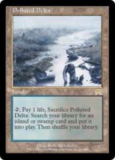 汚染された三角州 - カードラッシュ[MTG]