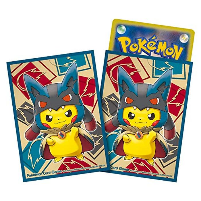 レックウザポンチョを着たピカチュウ レックウザポンチョを着た