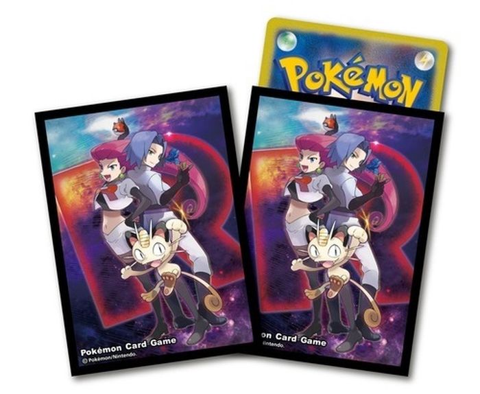 デッキシールド『ロケット団(ムサシ&コジロウ)』64枚入り【サプライ】{-}
