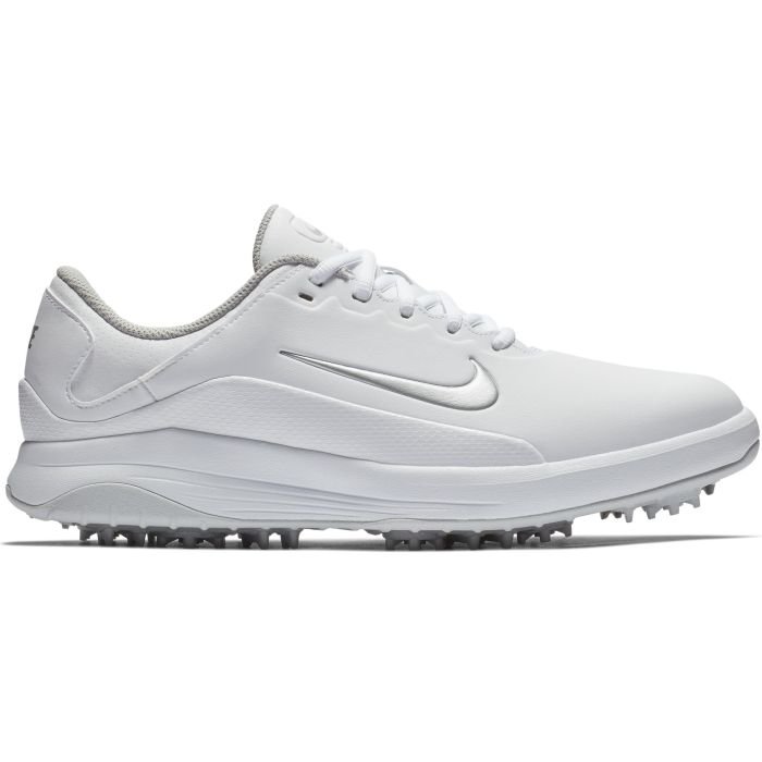 Nike Vapor Spikeless Golf Shoes White/Metallic Silver/Pure