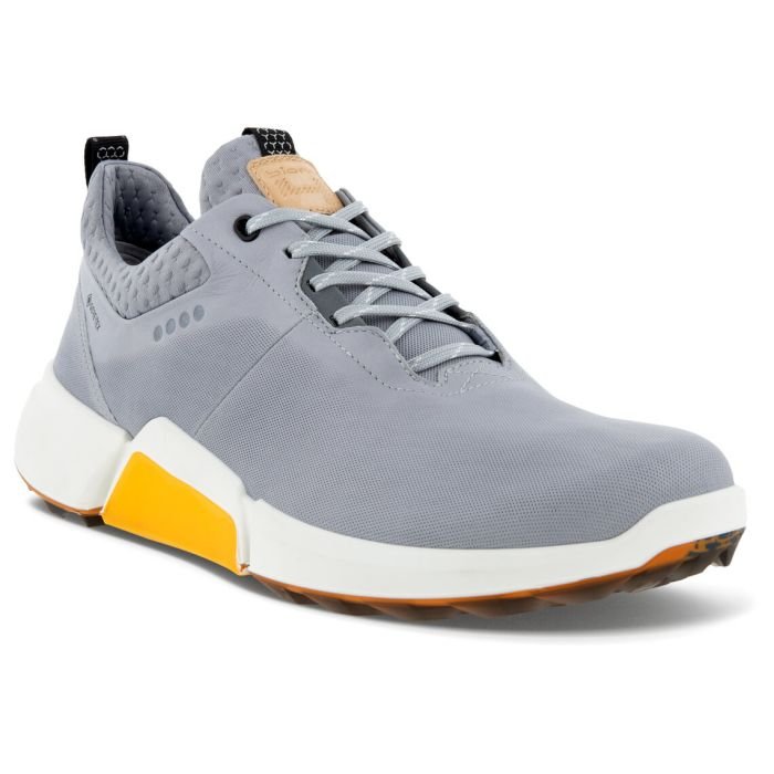 ECCO BIOM H4 Golf Shoes Silver Grey - Carl's Golfland