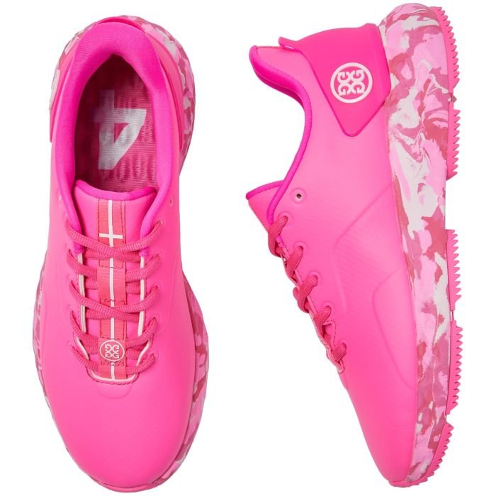 G/FORE Women's Camo Sole MG4+ Golf Shoes Knockout Pink - Carl's