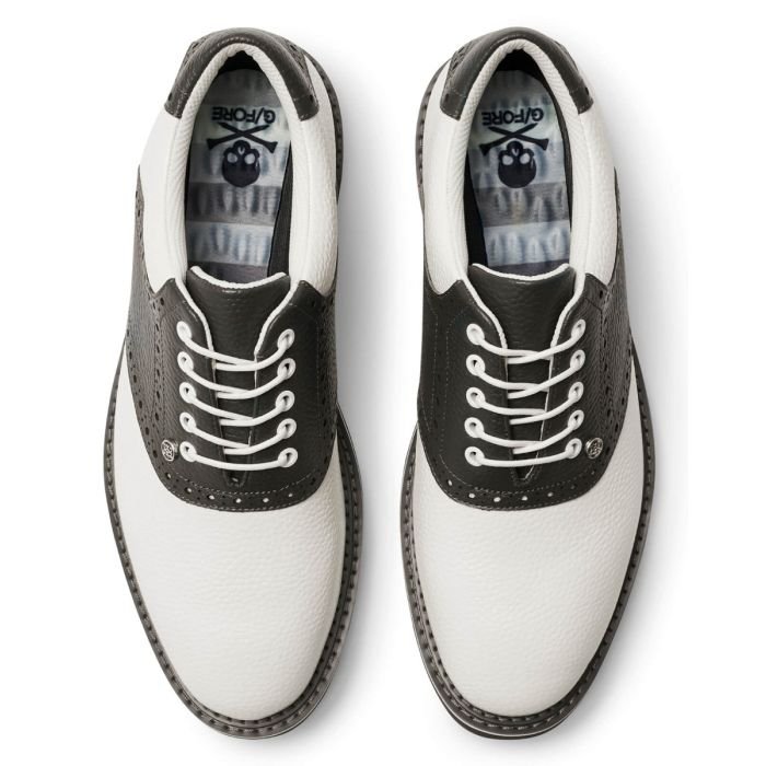 G/Fore Saddle Gallivanter Golf Shoes Snow/Charcoal - Carl's Golfland