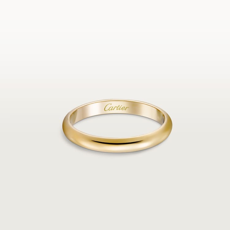CRB4002300 - 1895 wedding band - Yellow gold - Cartier