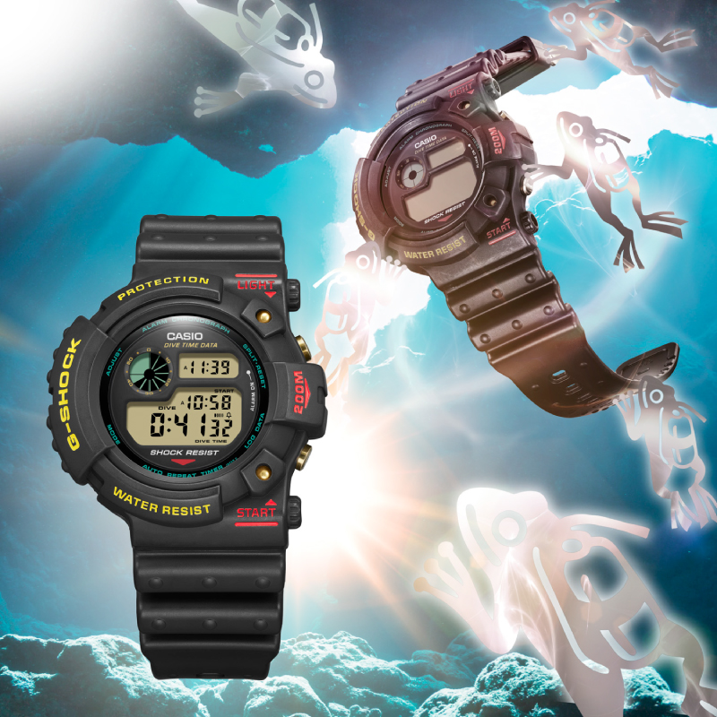G-SHOCK FROGMAN”のレストアサービスを開始 | CASIO