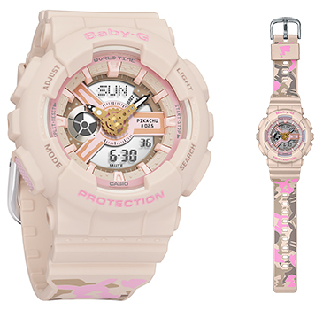 BABY-G” 「ピカチュウ」のコラボレーションモデル