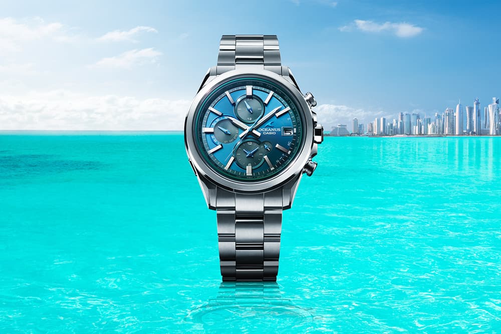 Evergreen OCEANUS グリーン という 新たな個性 | CASIO