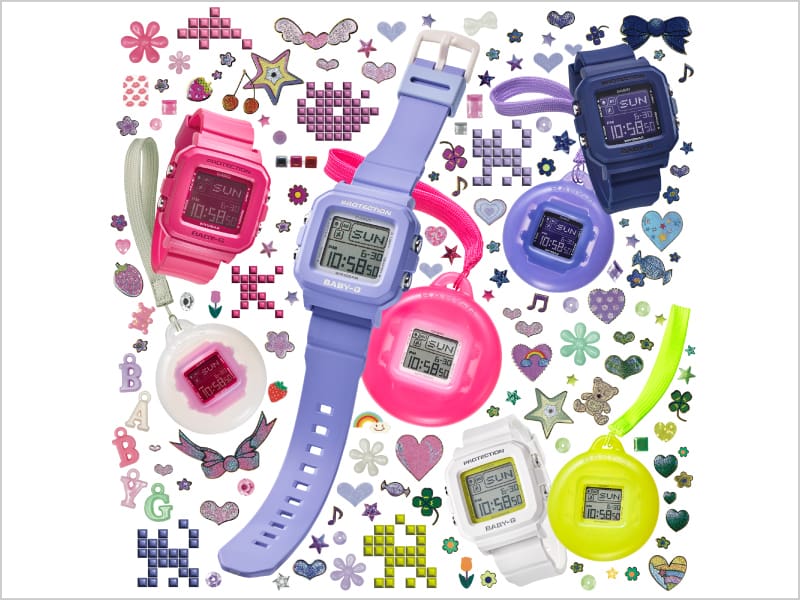 腕時計とチャームの2WAYで楽しめる“BABY-G” | CASIO