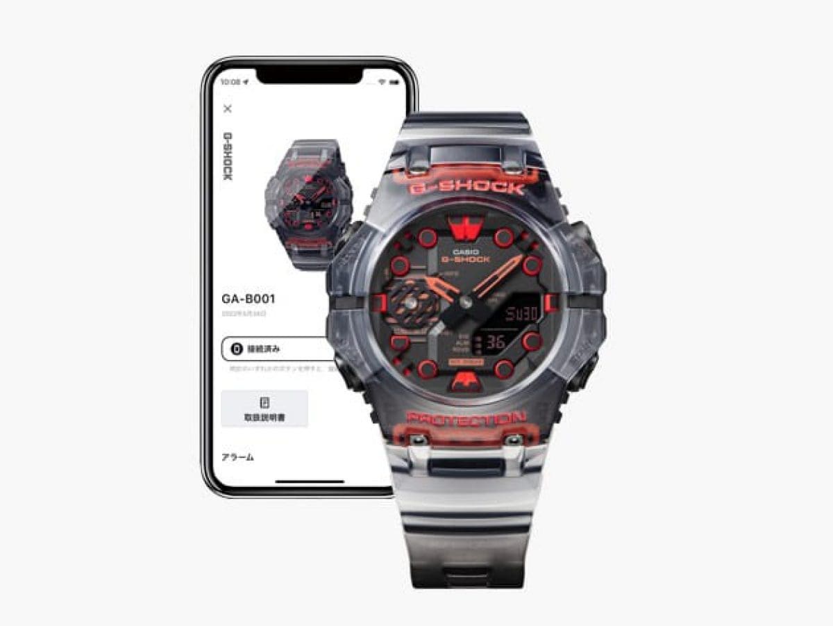 GAB001G-1A | G-SHOCK ANALOG-DIGITAL Transparent color | CASIO