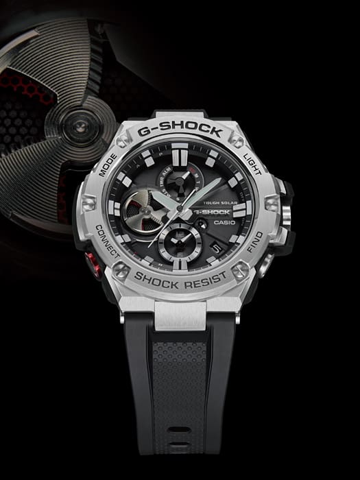 GSTB100-1A | Black G-STEEL Men's Watch G-SHOCK | CASIO