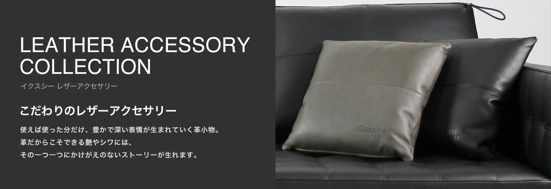 レザーアクセサリーコレクション | カッシーナ・イクスシー オンライン