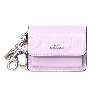 COACH】コーチ ペブルレザー リュックサック モチーフ ミニ ポーチ