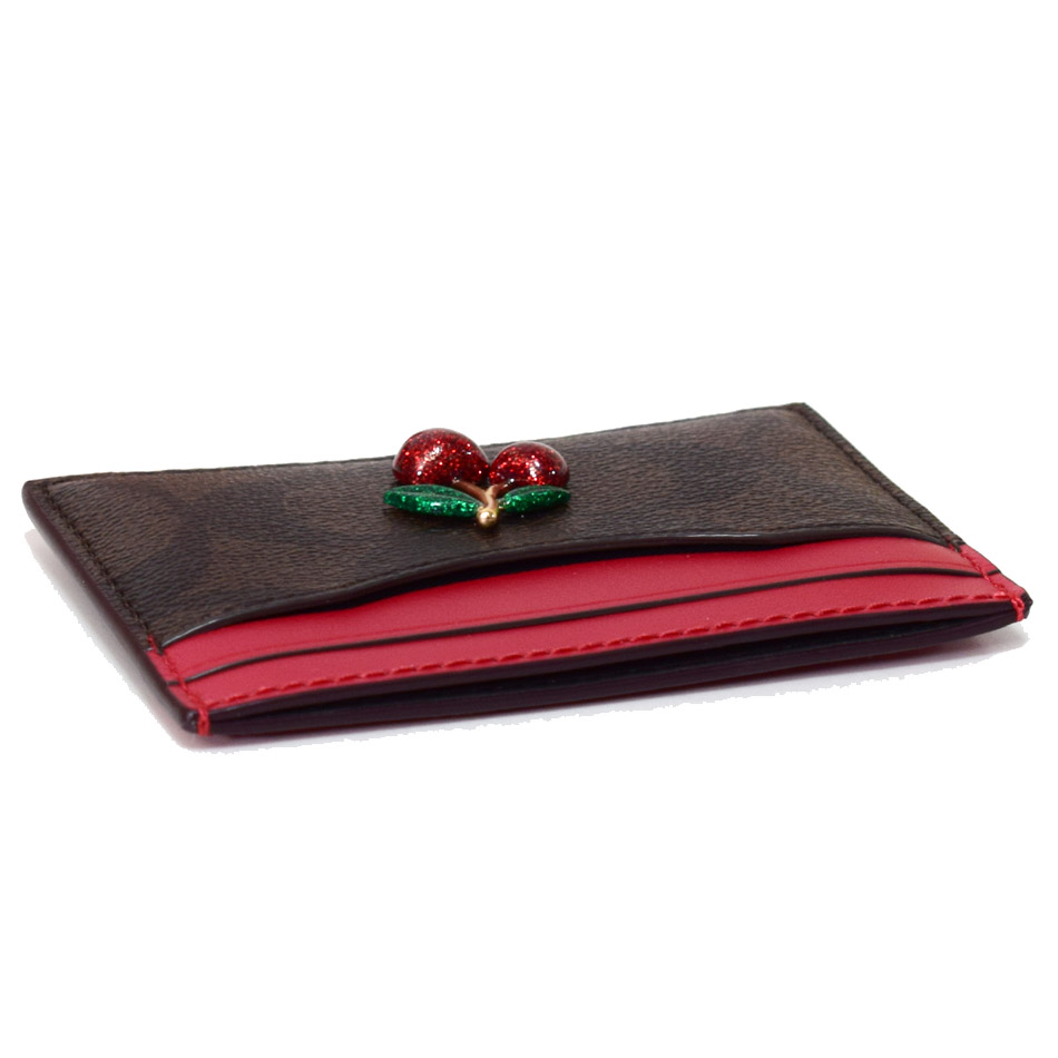 COACH】コーチ コーティングキャンバス スムースレザー シグネチャー