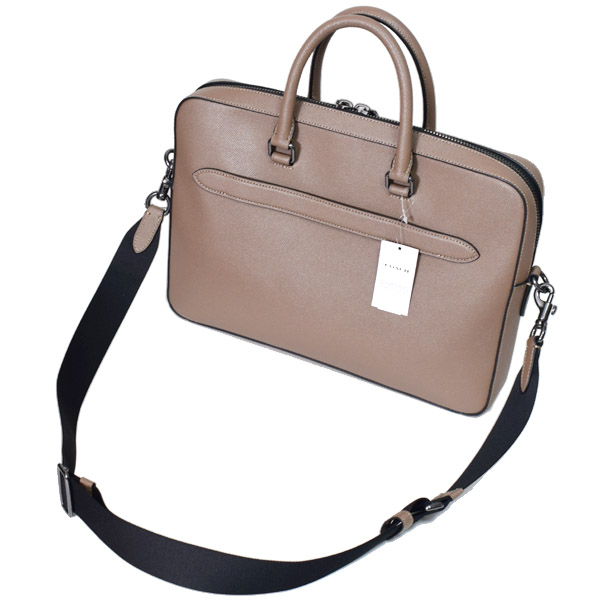 COACH】コーチ メンズ バッグ レザー イーサン ブリーフ バッグ スリム