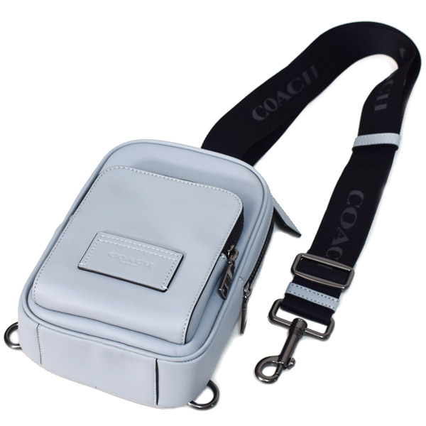 COACH】コーチ バッグ メンズ レザー レーサー スリング ロゴ ワン