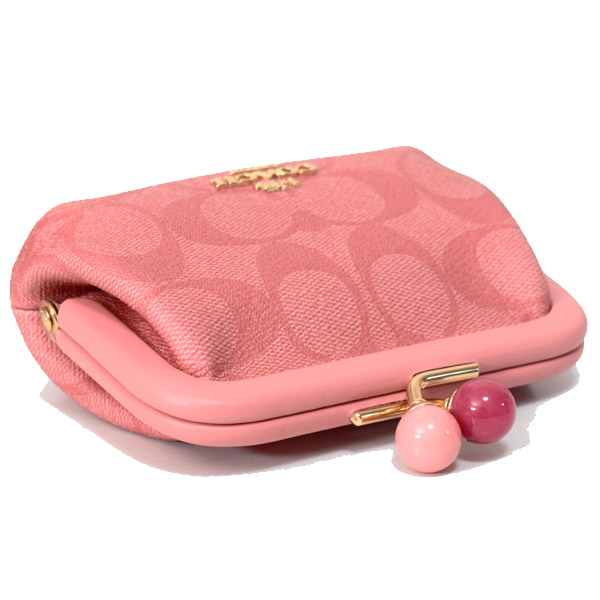 COACH】コーチ コーティングキャンバス スムースレザー シグネチャー