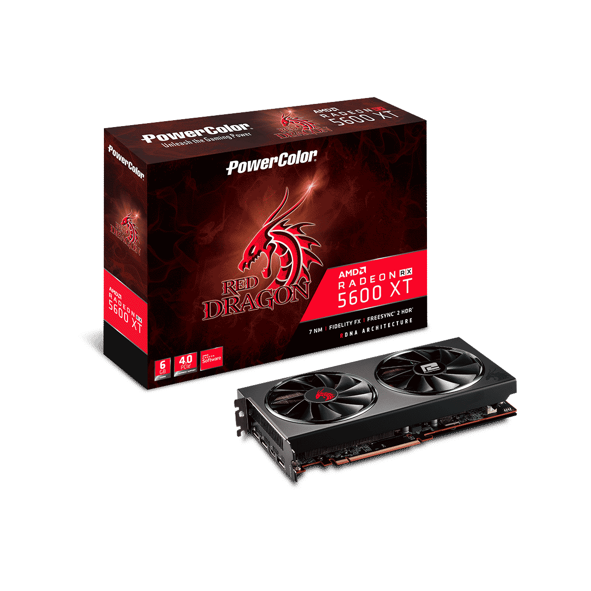 AXRX 5600XT 6GBD6-3DHR/OC | PowerColor Radeon RX 5600 XT 搭載