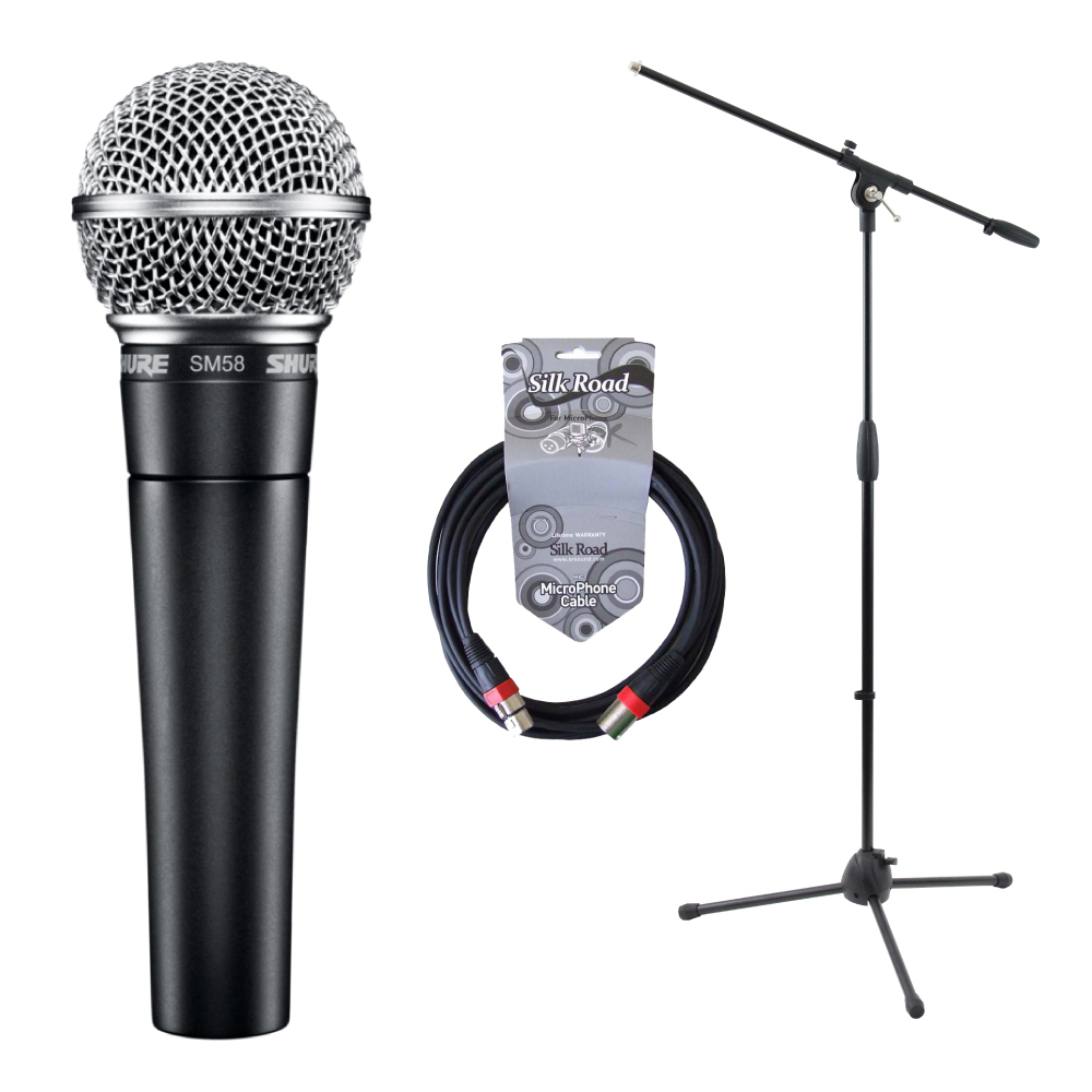 SHURE ダイナミックマイク SM58 2本セット SHURE SM58LCE ミニ