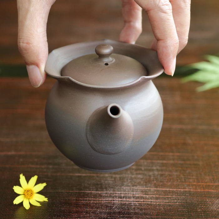 伊藤成二 蓋付茶海 茶注ぎ 常滑焼 作家もの茶器 日本茶中国茶用