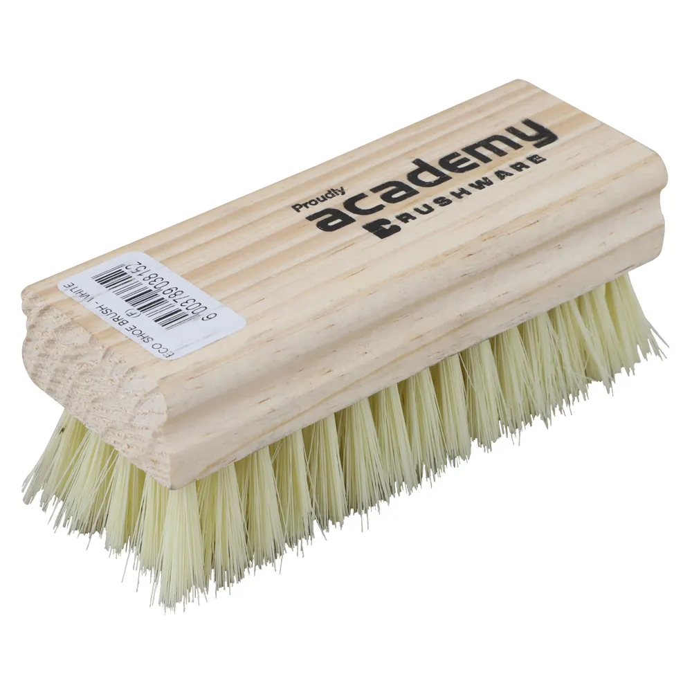 Academy Brushware White Eco Shoe Brush | Chamberlain